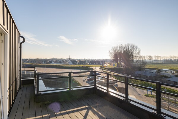 Penthouse Vista Maris: luxe appartement met panoramisch uitzicht op de Oosterschelde - thumbnail 6
