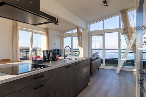 Penthouse Vista Maris: luxe appartement met panoramisch uitzicht op de Oosterschelde - thumbnail 5