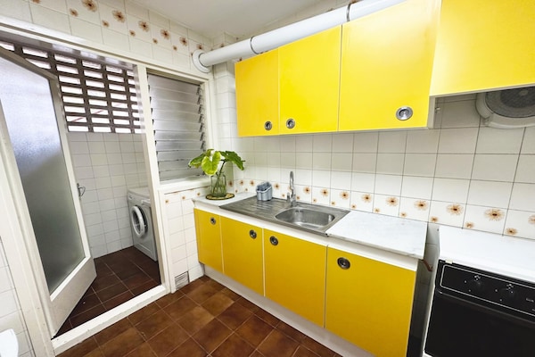 Licht appartement met privéterras en gemeenschappelijk zwembad nabij strand - thumbnail 3