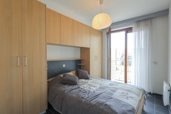 Golfbaan op 1 km: modern 4-persoons appartement in Oostduinkerke · 70 m² - thumbnail 4