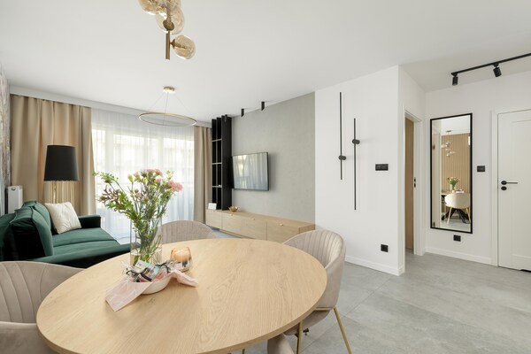 Comfortabel appartement aan de Dziwna met wellness en zwembad, vlakbij strand - thumbnail 6
