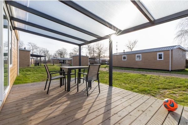 Luxe chalet Bosdier op Camping de Duinhoeve – rust, natuur en comfort - thumbnail 6