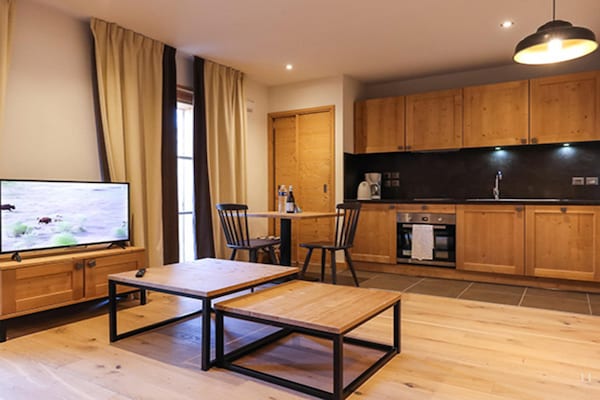 Knus appartement in Combloux met uitzicht op de Mont Blanc - thumbnail 3
