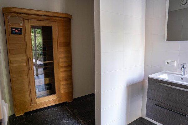 Luxe boerderij in Vlindervallei: 16p, sauna, stoomdouche, aan het bos - thumbnail 6