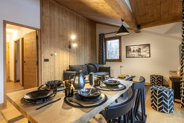 Knus appartement in La Chapelle d’Abondance, vlakbij de skilift - thumbnail 3