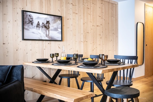 Ruim appartement in La Chapelle d'Abondance, vlakbij de piste - thumbnail 5