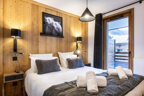 Ruim 8-persoons appartement in La Chapelle d'Abondance met balkon en wifi - thumbnail 4