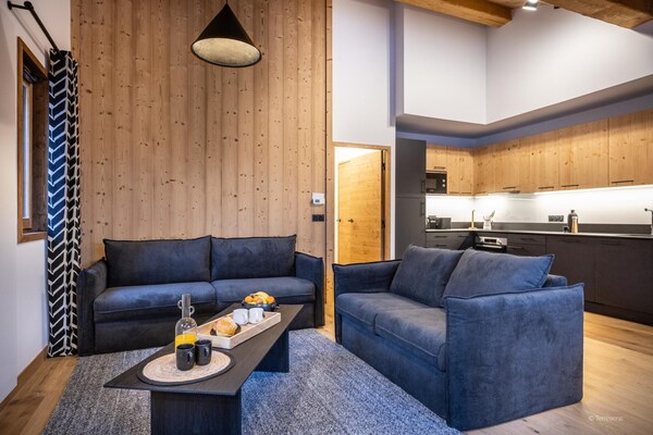 Ruim appartement 10p in La Chapelle d'Abondance, direct aan de piste - thumbnail 3