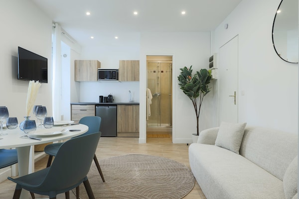Modern appartement voor 2 personen in Boulogne-Billancourt - thumbnail 3