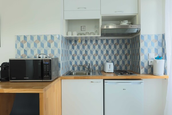 Compact & modern studio-appartement in Boulogne-Billancourt, vlakbij metro - thumbnail 4