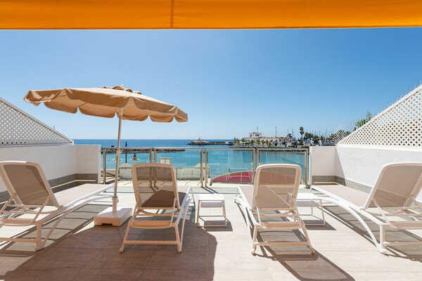 Strandappartement Blue Sea I in Playa de Mogán met zeezicht en terras - thumbnail 1