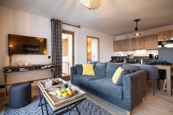 Ruim appartement Plagne Montalbert met skilift op loopafstand en wellness - thumbnail 3