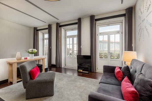 Golfappartement Oporto met balkon, vlakbij de Douro - thumbnail 2