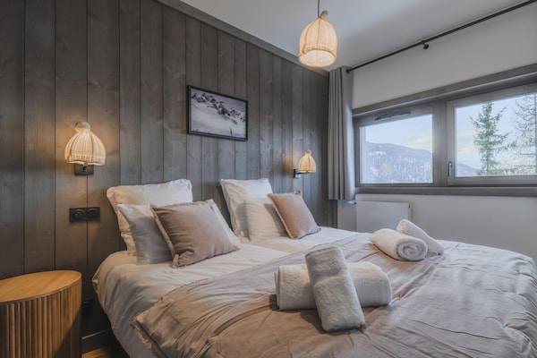 Résidence PLAN PEISEY Le Quartz -A50S: Ruim appartement voor 10 personen in Paradiski - thumbnail 4