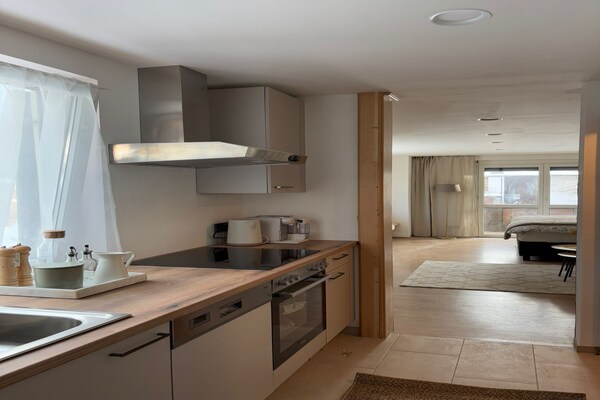 Knus appartement aan de golfbaan in Seefeld, met balkon en uitzicht - thumbnail 5