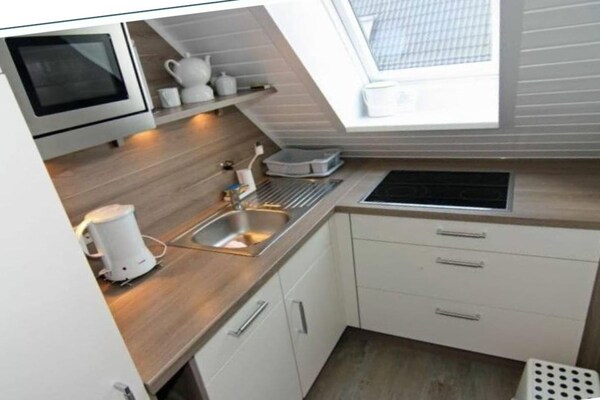 Kompakt appartement met WiFi op 800 meter van het strand op Langeoog - thumbnail 4