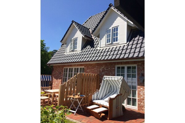 Knusse studio voor 2 met zonnig terras, dichtbij strand St. Peter-Ording - thumbnail 2