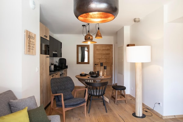 Knus appartement voor 4 personen in het hart van Vaujany, direct aan de piste - thumbnail 4