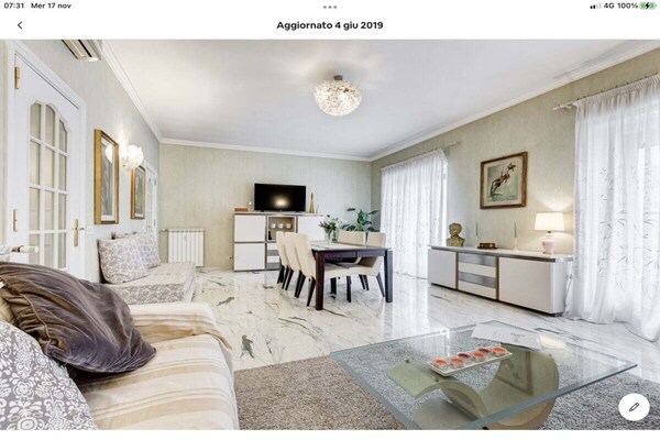 Stijlvol appartement voor 12 personen in Rome, vlakbij het Vaticaan - thumbnail 2