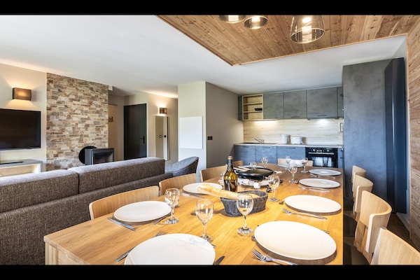 Ski-in/ski-out appartement voor 6 personen in Risoul - thumbnail 4