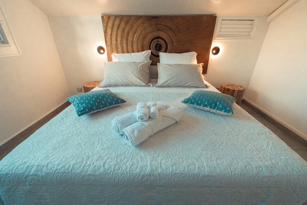 Privézwembad en luxe in villa L'Or de Belfond, Sainte-Anne - thumbnail 5