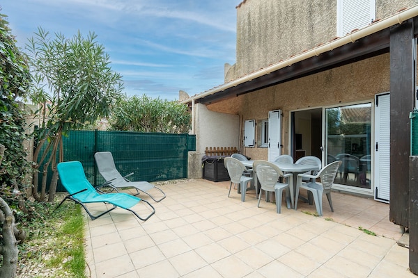Knus appartement voor 4 op 200m van strand en centrum Agde - thumbnail 1
