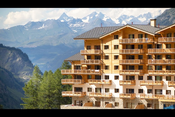 Stijlvol appartement in Tignes voor 4 personen met open haard - thumbnail 2