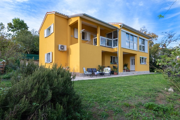 Romantisch appartement voor 2 in Labin, 2 km van strand - thumbnail 1