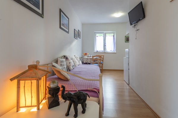 Romantisch appartement voor 2 in Labin, 2 km van strand - thumbnail 2