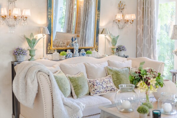 Luxe appartement in 17e-eeuws koetshuis met privétuin in centrum Lucca - thumbnail 1