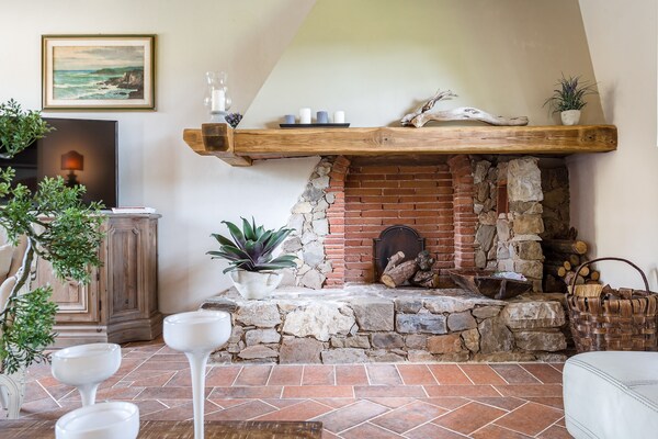 Villa sul Fiume: Luxe boerderij aan rivier bij Lucca, 8 pers., zwembad - thumbnail 4