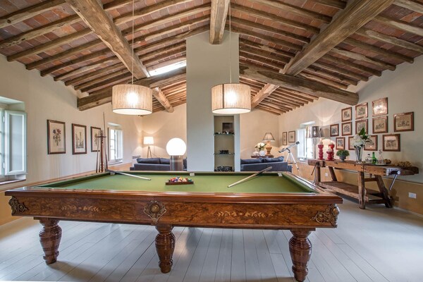 Villa Principessa Elisa: vorstelijk verblijf aan de golfbaan bij Lucca - thumbnail 3