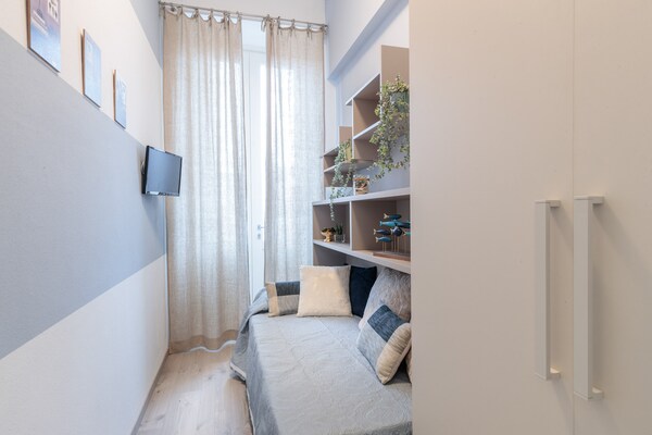 Stijlvol appartement aan de boulevard van Viareggio, 220m van het strand - thumbnail 5