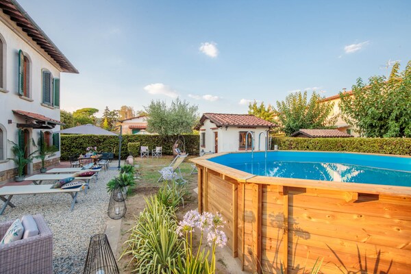Villa Cesare: Ruim Toscaans familieverblijf met privézwembad bij Lucca - thumbnail 3