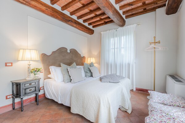 Toscaans appartement met tuin aan de wijngaard bij Lucca - thumbnail 4