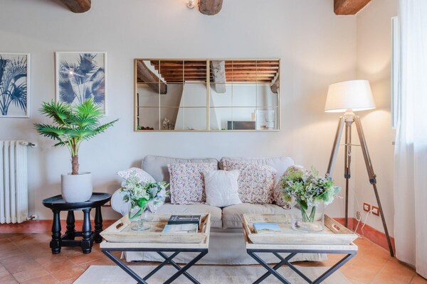 Toscaans appartement met tuin aan de wijngaard bij Lucca - thumbnail 3