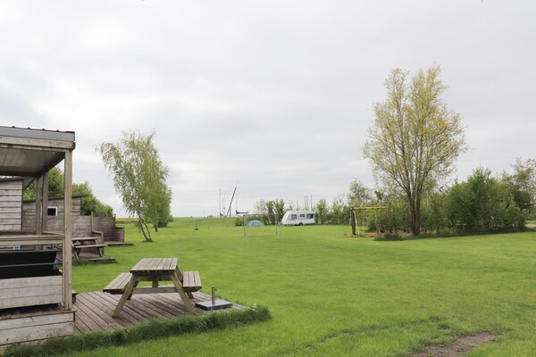 Terraslodge 1: Gezellig chalet aan het Hegermeer in Heeg - thumbnail 6
