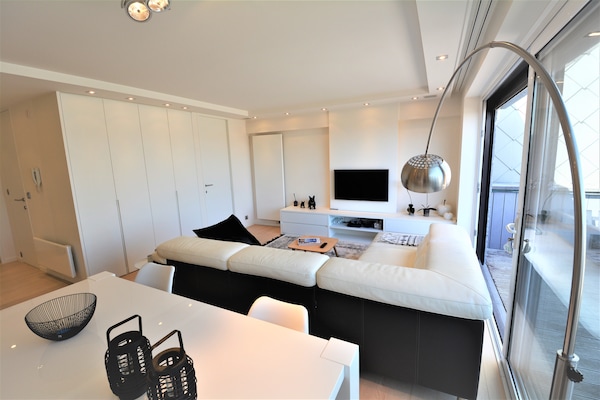 Penthouse Sunrise 64 in Knokke-Heist met twee terrassen vlak bij het strand - thumbnail 6