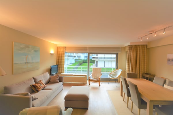 Stijlvol appartement in Knokke-Heist met zijdelings zeezicht - thumbnail 5