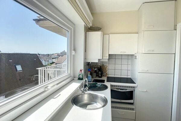 Knus appartement met terras nabij het strand van Knokke-Heist - thumbnail 5