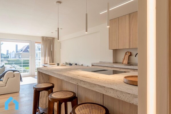 Licht appartement op de begane grond met patio in Knokke-Heist - thumbnail 6