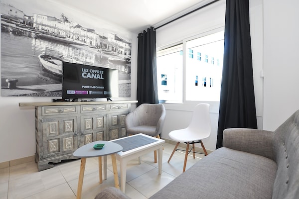6-persoons appartement in centrum Roses op 50m van het strand - thumbnail 1