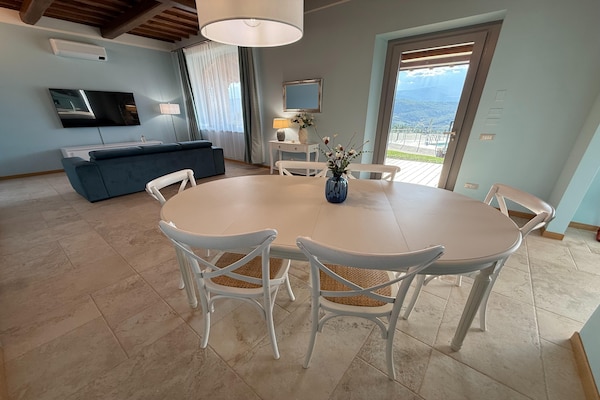 Luxe appartement Orchidea in Poppi met zwembad en uitzicht - thumbnail 4