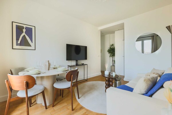 Licht appartement 40m² met lift in 17e arrondissement, vlakbij metro - thumbnail 3