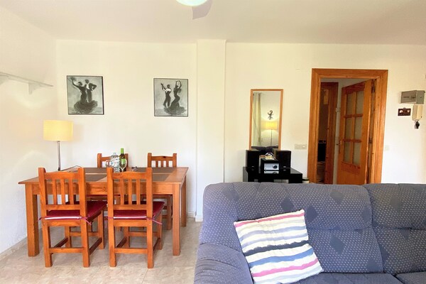 Zonnig appartement met zwembadzicht op 600m van Playa Burriana - thumbnail 2