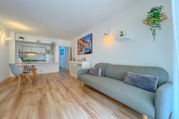 Zonnig appartement op 170 meter van het strand in Pineda de Mar - thumbnail 2