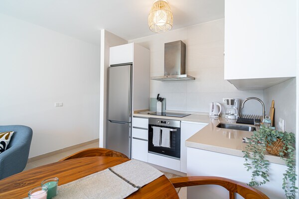 Stijlvol appartement met tuin en gemeenschappelijk zwembad op 1,5 km van strand - thumbnail 4