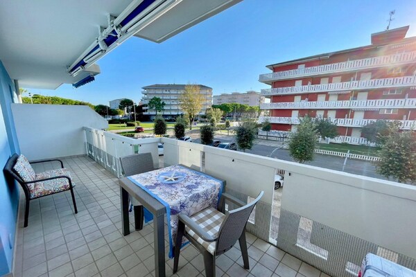 Gelijkvloers appartement op 100m van strand Porto Santa Margherita - thumbnail 5