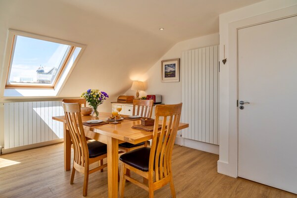 Ocean Lookout: Modern appartement met zeezicht in Woolacombe, 100m van strand - thumbnail 4