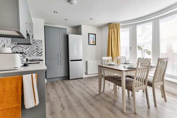 Filey appartement op 500m van strand met 2 slaapkamers en uitzicht op golfbaan - thumbnail 3